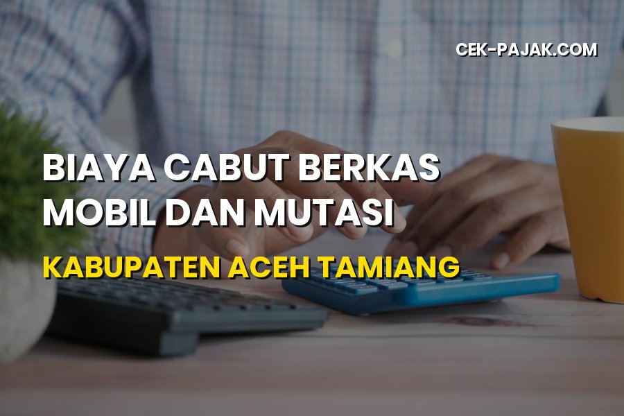 Biaya Cabut Berkas Mobil dan Mutasi di Aceh Tamiang
