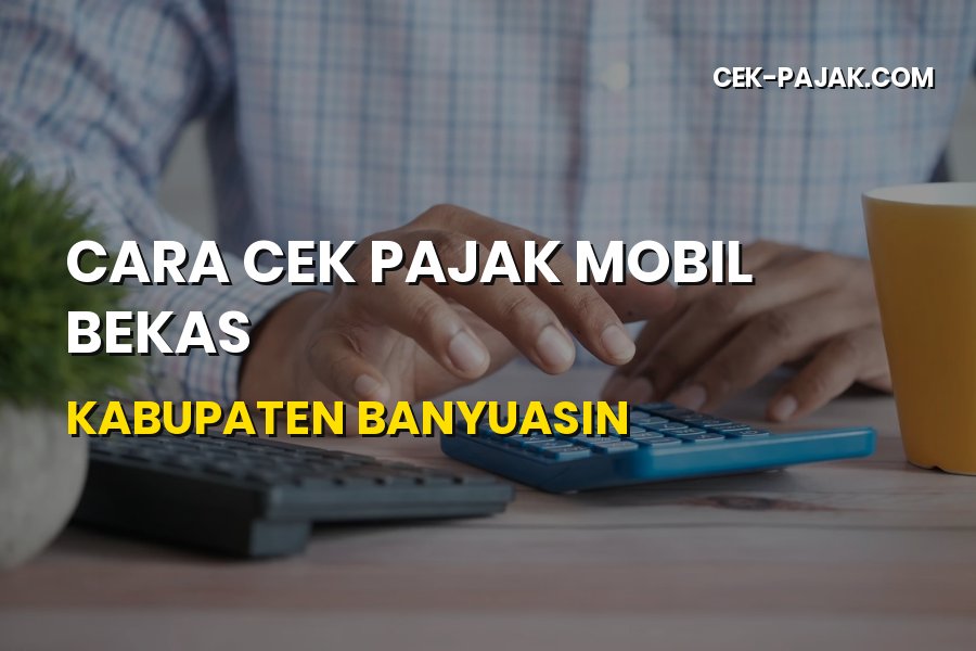 Cara Cek Pajak Mobil Bekas di Kabupaten Banyuasin