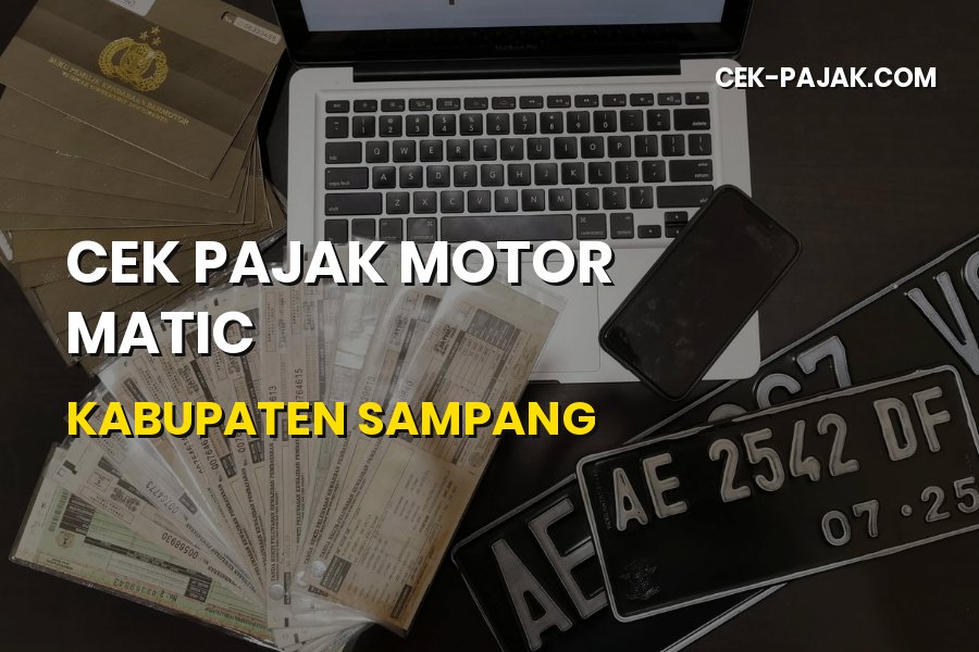 Cek Pajak Motor Matic Kabupaten Sampang Jawa Timur Terbaru