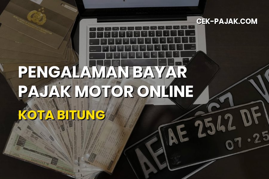 Mudahnya Bayar Pajak Motor Online di Kota Bitung