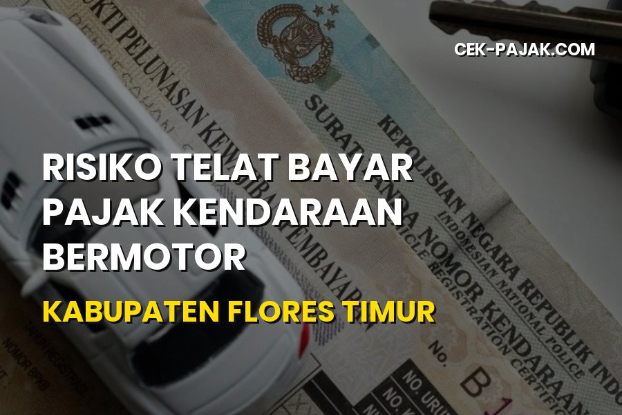 Risiko Telat Bayar Pajak Kendaraan di Flores Timur NTT